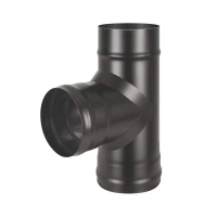 Тройник BLACK (AISI 430/1,0мм) 90*