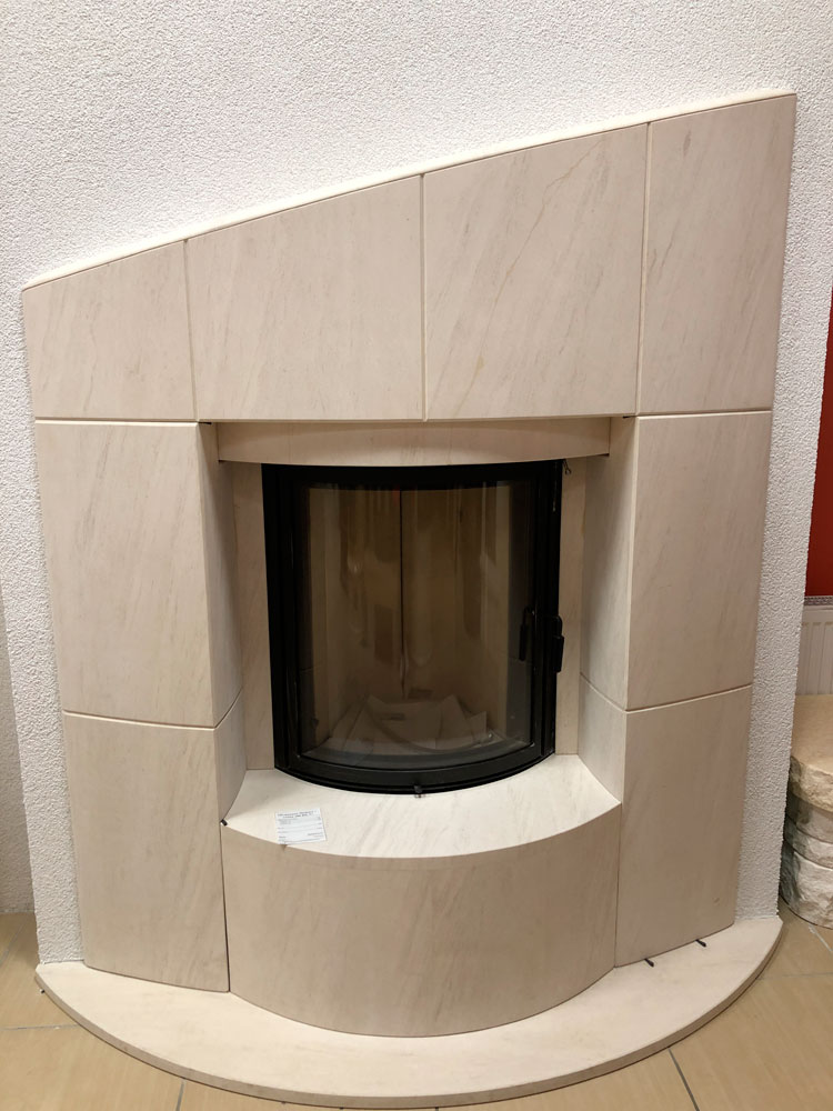 Облицовка MADERIA + топка 200 RK T1 black (Hark)