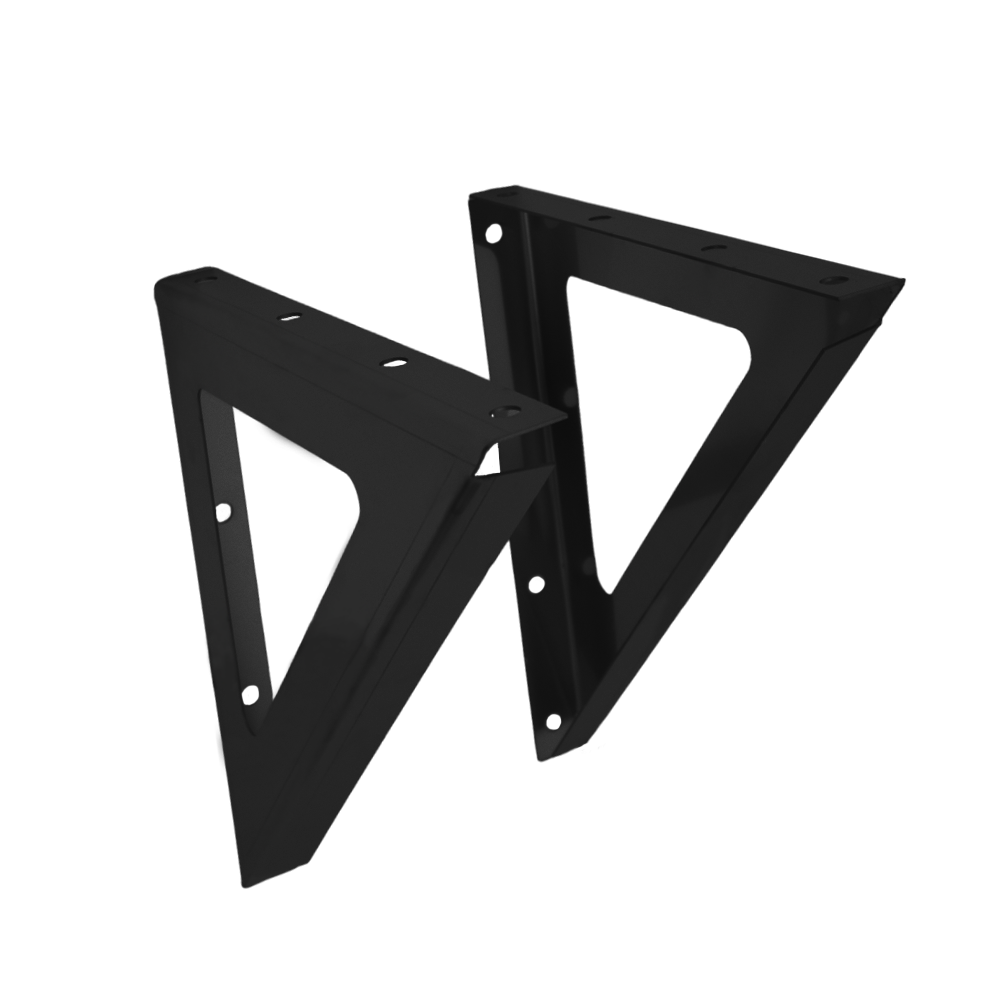 Консоль опорная BLACK К2 (AISI 430/1,5мм) L-400